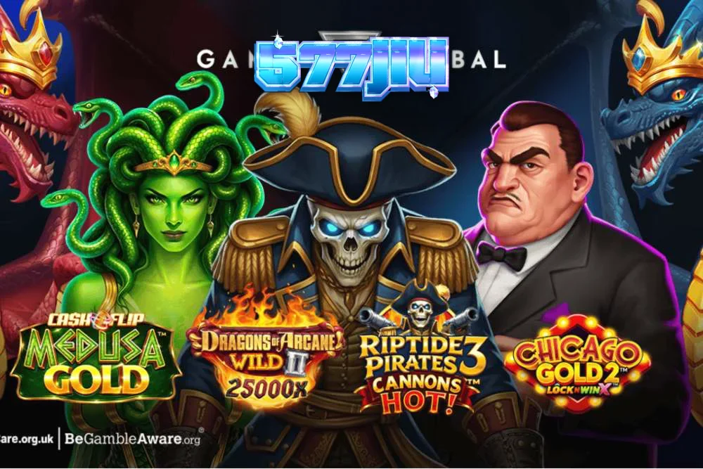 Isang visual na representasyon ng mga bagong slot games mula sa Games Global para sa Setyembre.